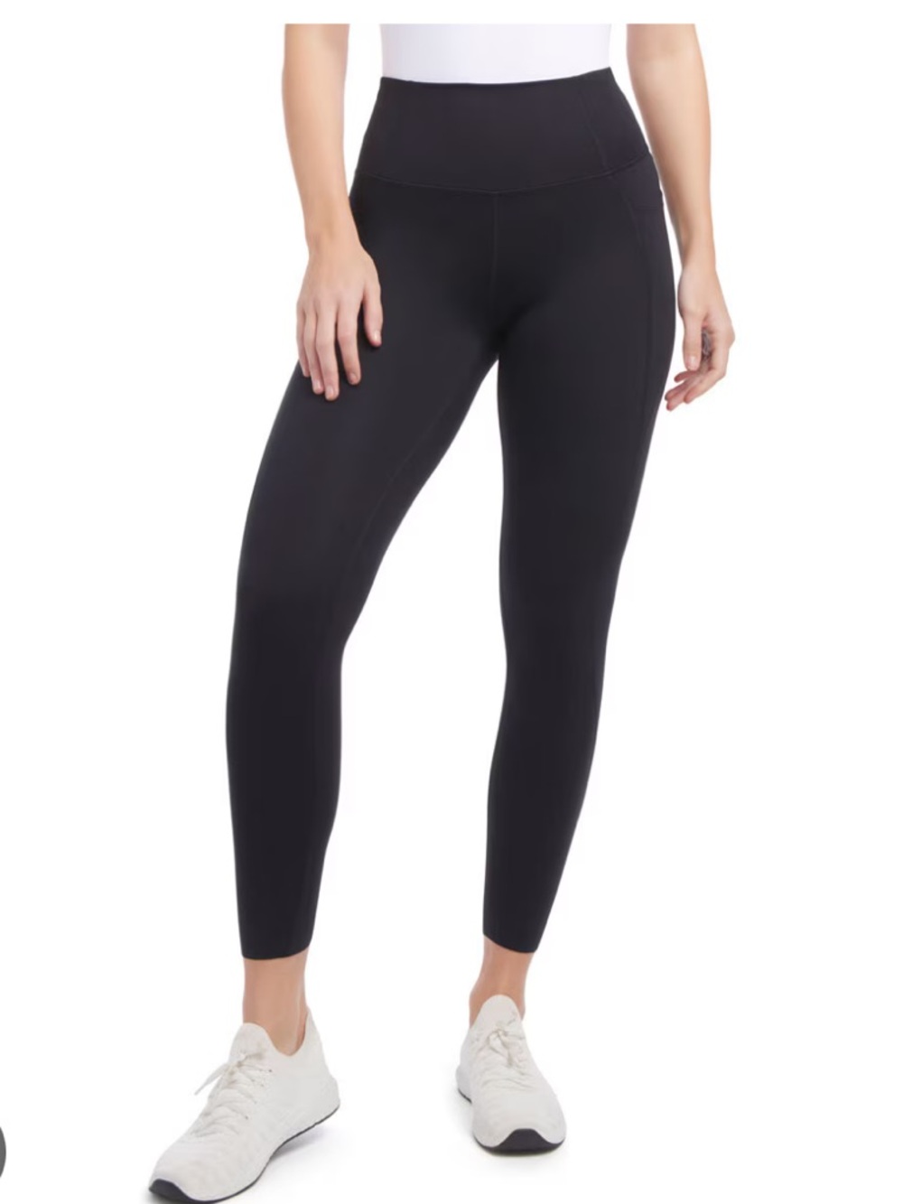 Danskin cropped Black Pocket Leggings - high quality - thick material